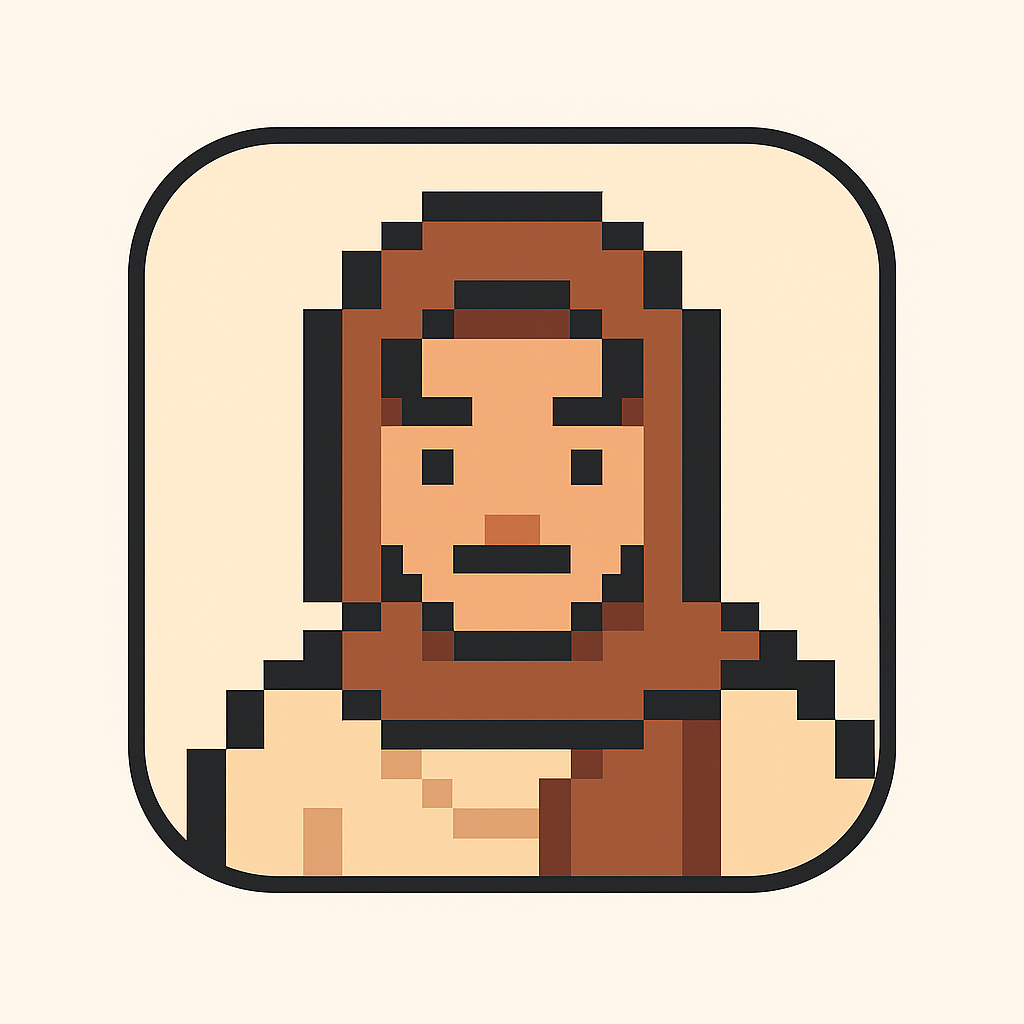 Manal avatar — hijab, straight-on